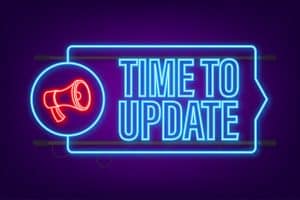 Time to Update Neon Sign for estate planning